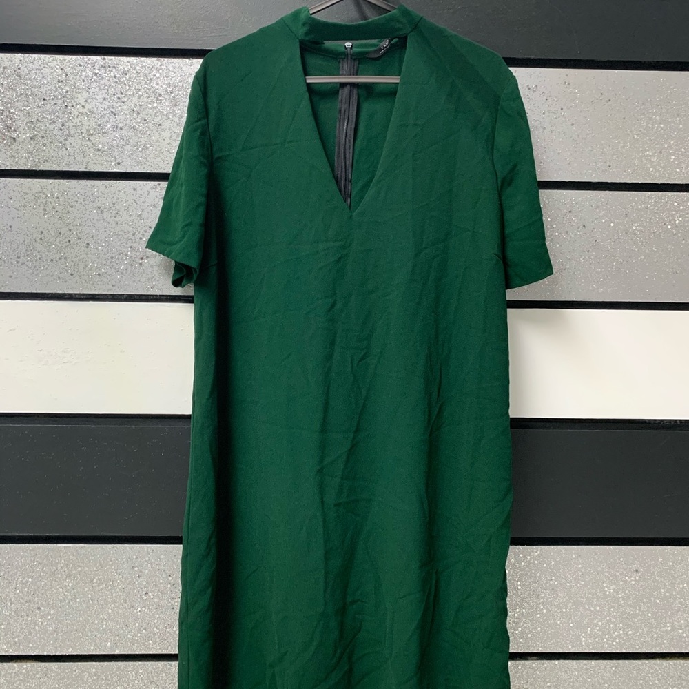 Zara dress green